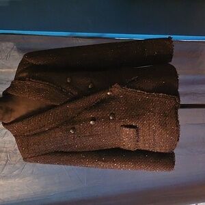 White House Black Market - NWT - Suze 16 - Black Eyelash Studio Blazer -